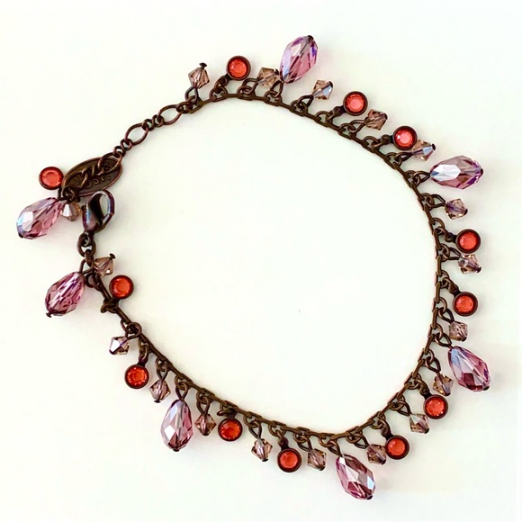 Liz Palacios Swarovski crystal bracelet - Picture 1 of 4